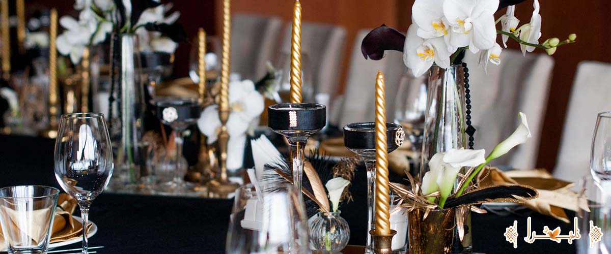 میز پذیرایی ساده اما باشکوه با رنگ‌های ملایم