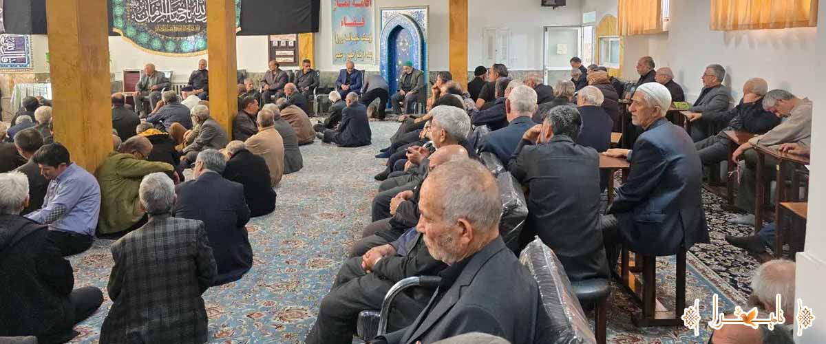 فضای معنوی مسجد و تناسب با مراسم ترحیم