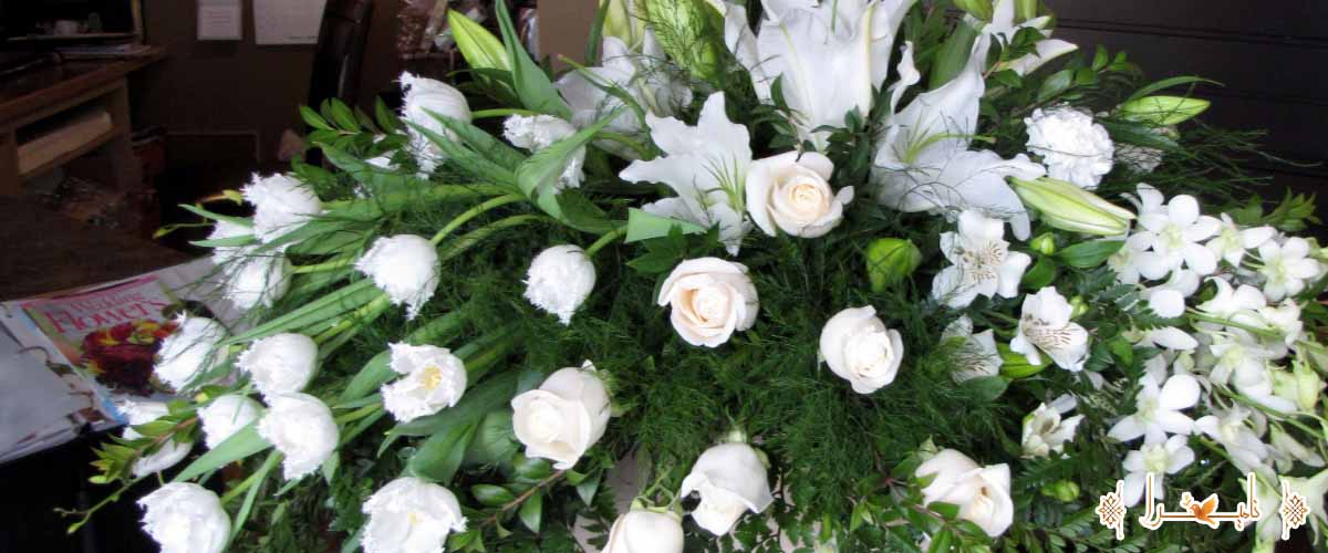 گل های مناسب برای مراسم ختم
