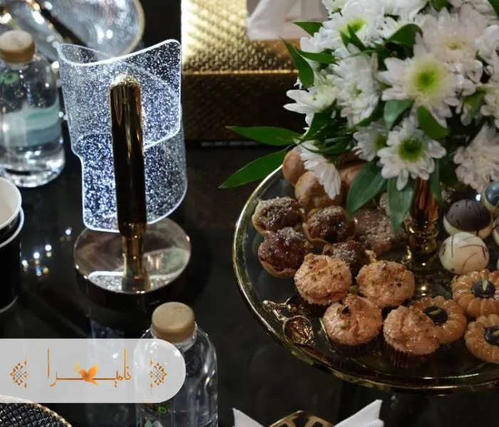شیرینی برای تشریفات نمایشگاه در مشهد