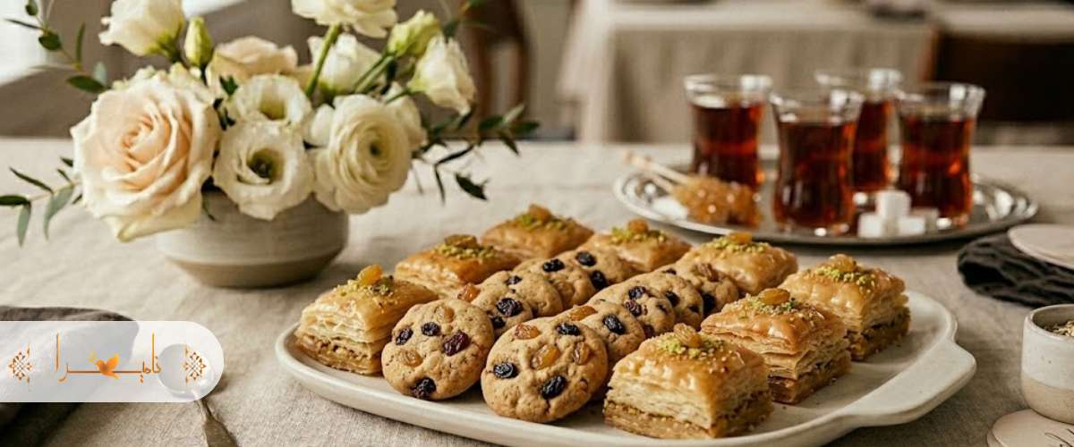 شیرینی زبان و کشمشی