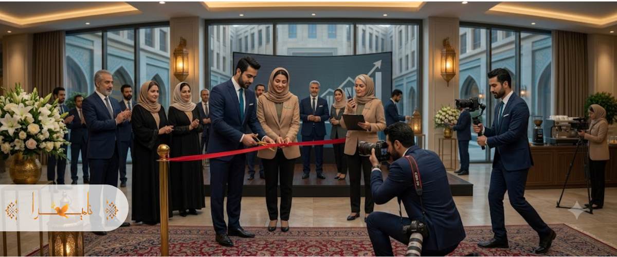 عکاسی و فیلمبرداری از مراسم افتتاحیه