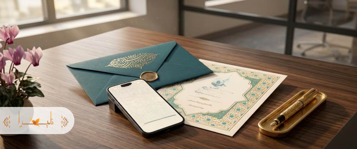 طراحی دعوتنامه حرفهای